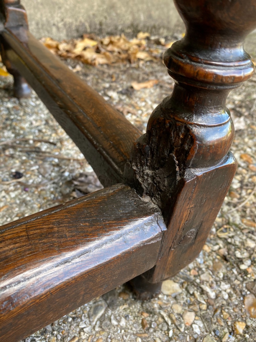 Early Oak Table View XIII