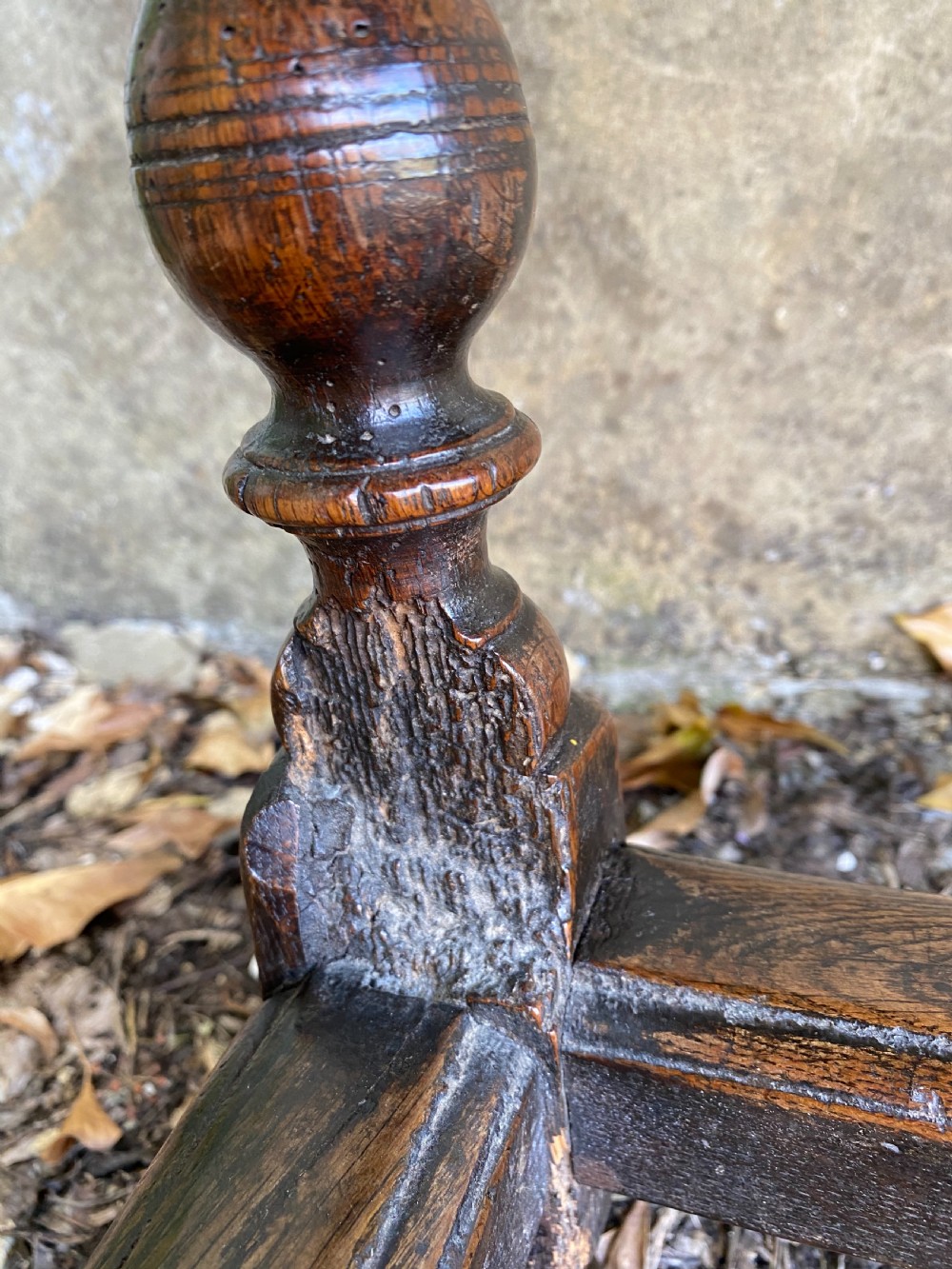 Early Oak Table View XV
