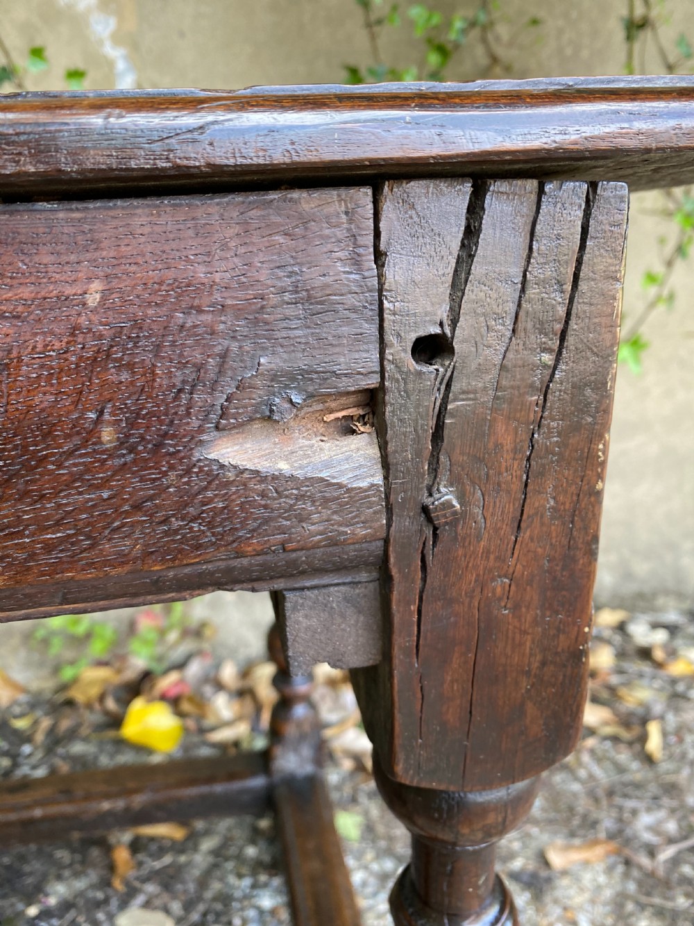 Early Oak Table View XVIII