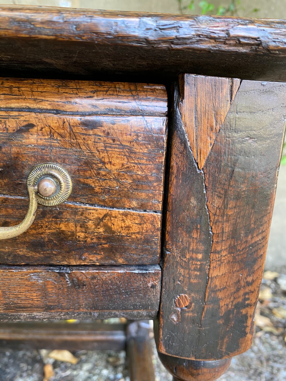 Early Oak Table View XIX