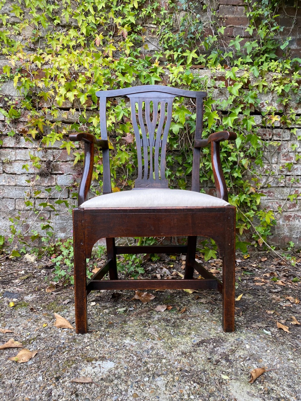 Georgian Mahogany Armchair  View II