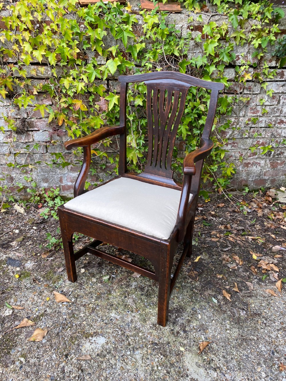 Georgian Mahogany Armchair  View III