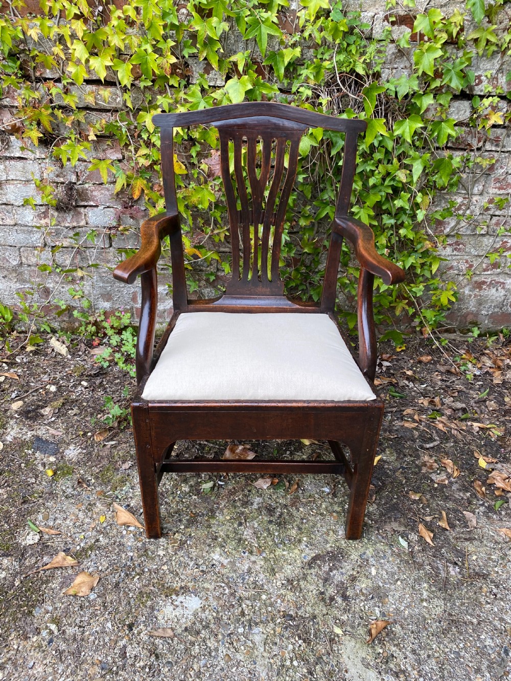 Georgian Mahogany Armchair  View IV