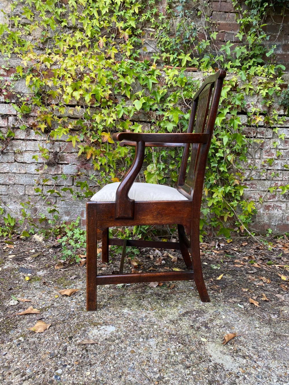 Georgian Mahogany Armchair  View V