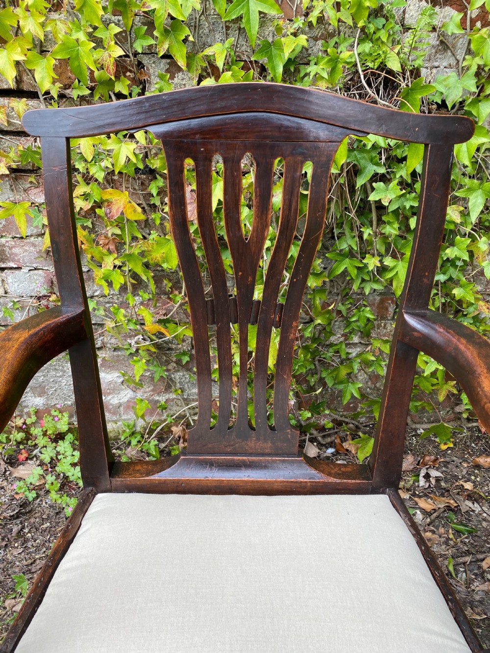 Georgian Mahogany Armchair  View VII