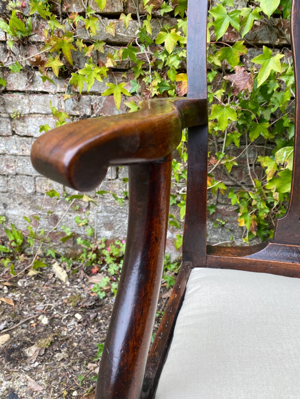 Georgian Mahogany Armchair  View VIII