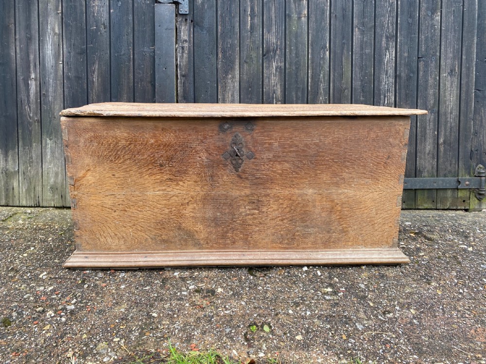 Antique Oak Chest View II