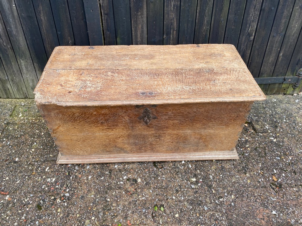 Antique Oak Chest View III