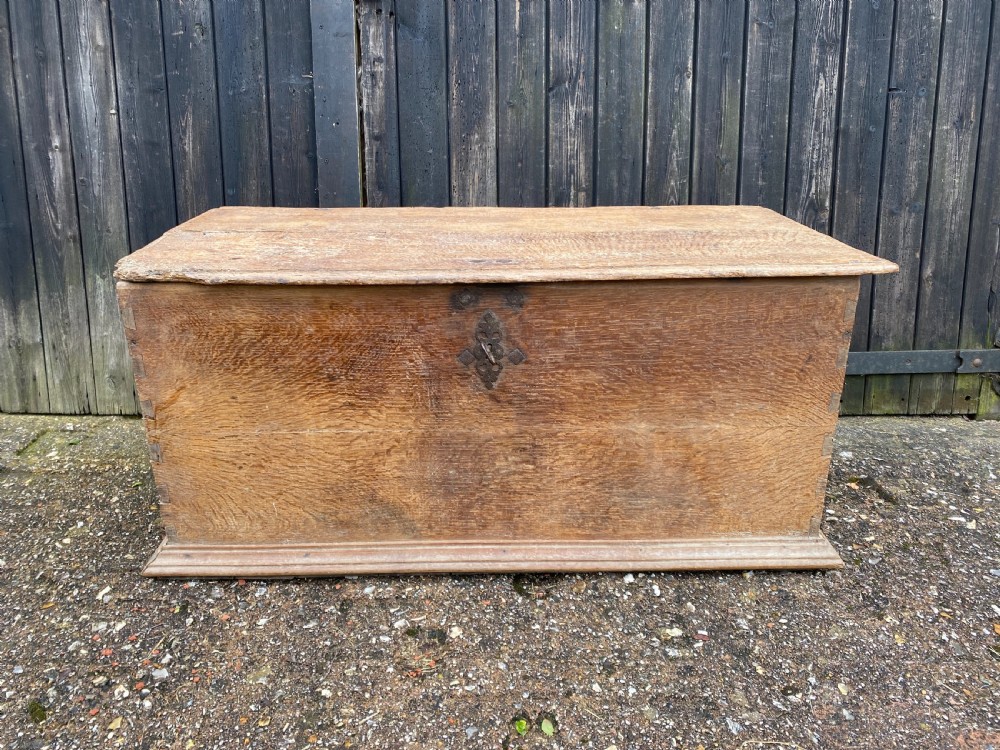 Antique Oak Chest View VIII