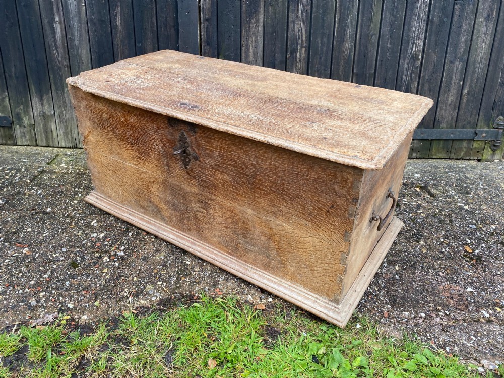 Antique Oak Chest View XIV