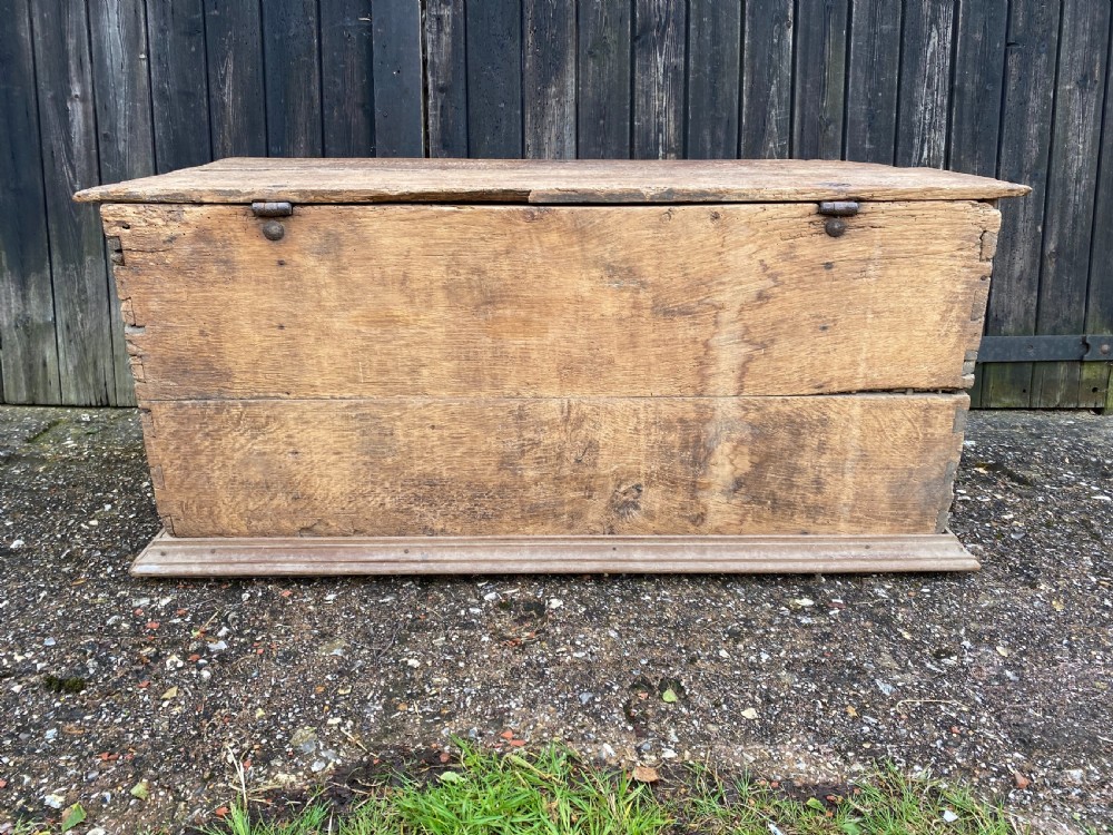 Antique Oak Chest View XV