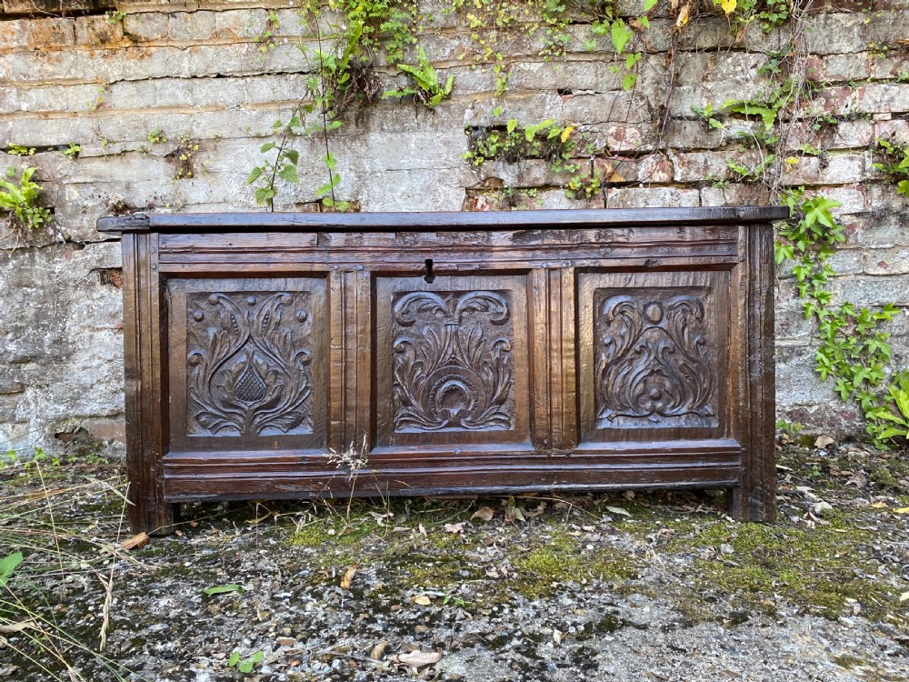 Early Oak Coffer View II