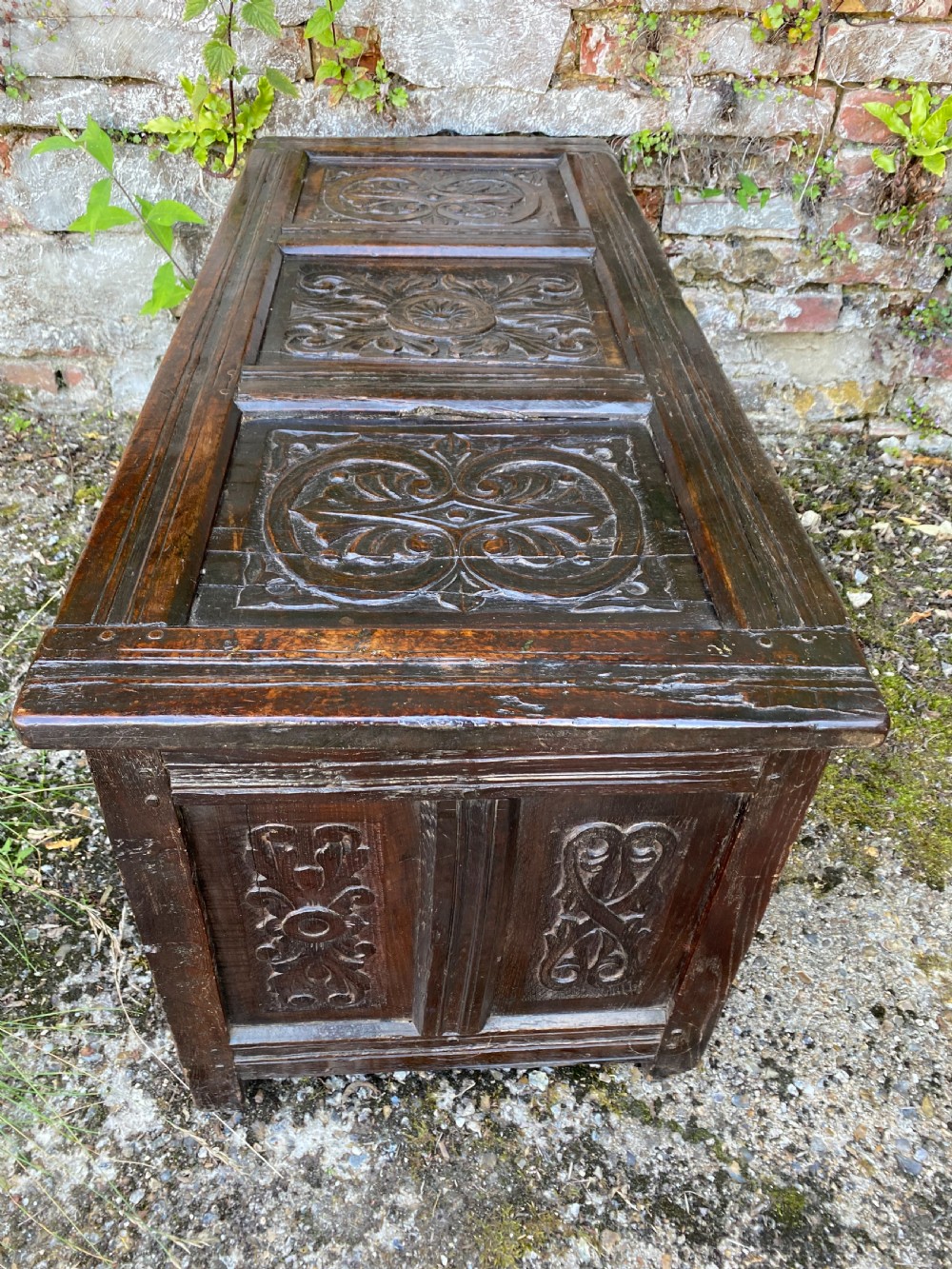 Early Oak Coffer View XI