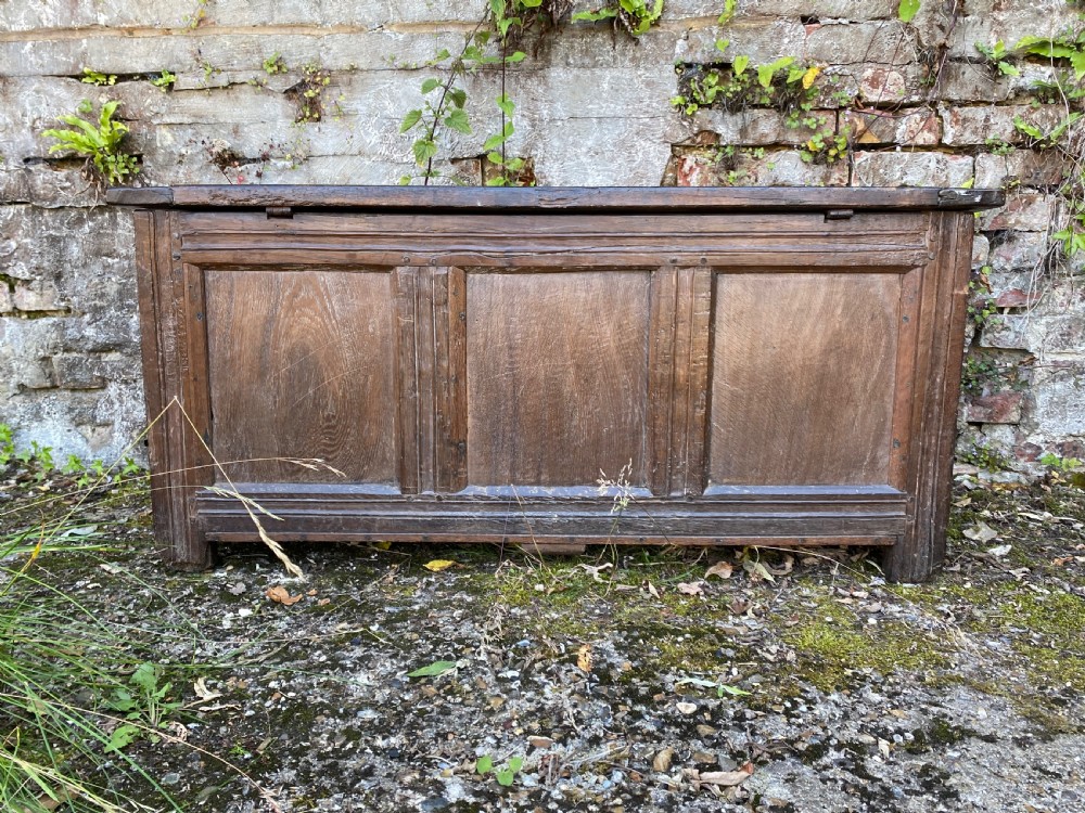 Early Oak Coffer View XIV