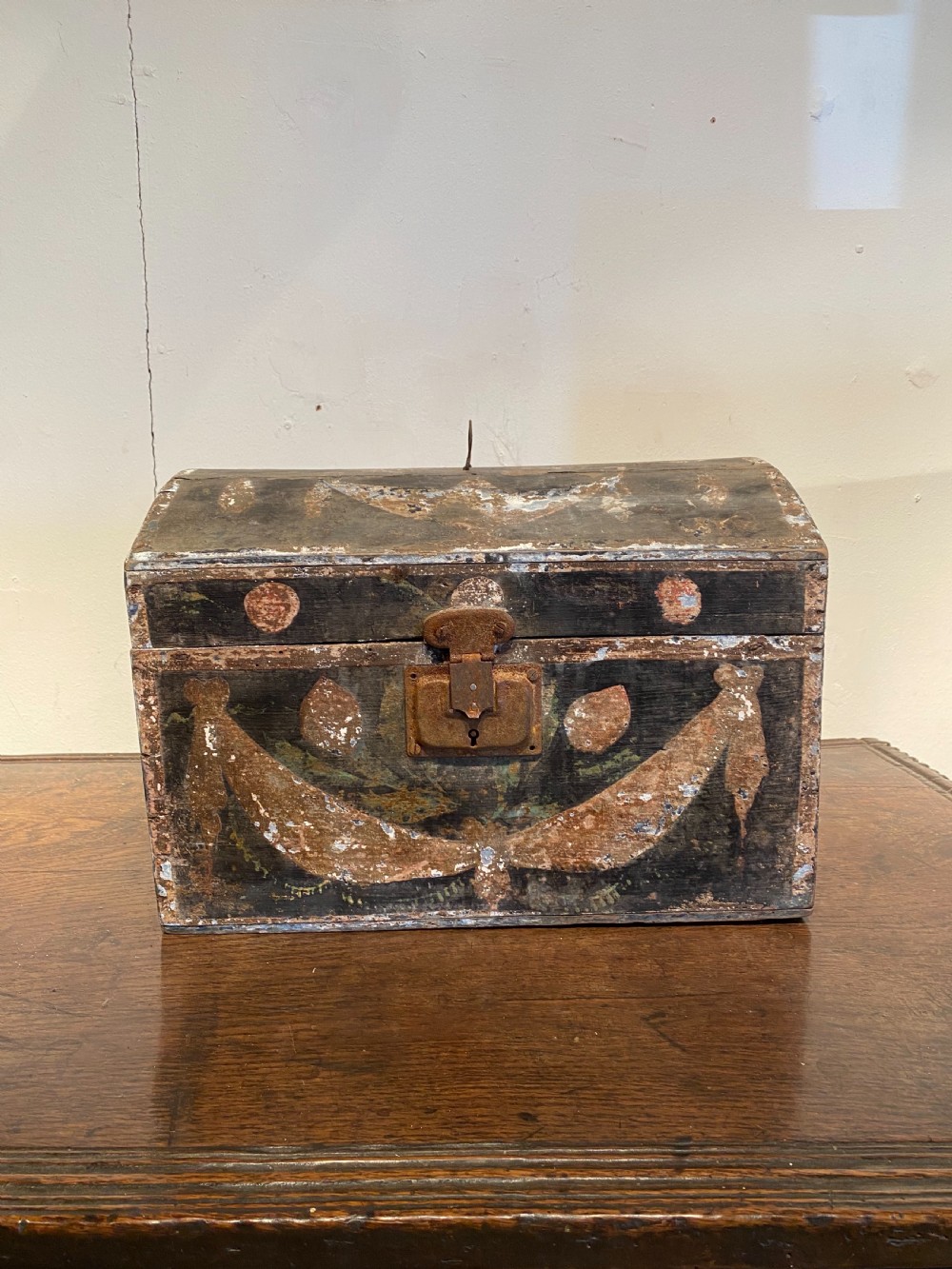 Antique Marriage Chest View II
