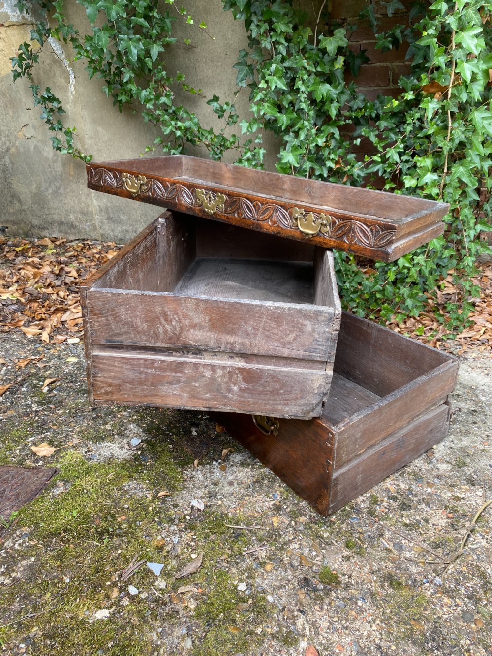 Early Oak Chest of Drawers  View IX