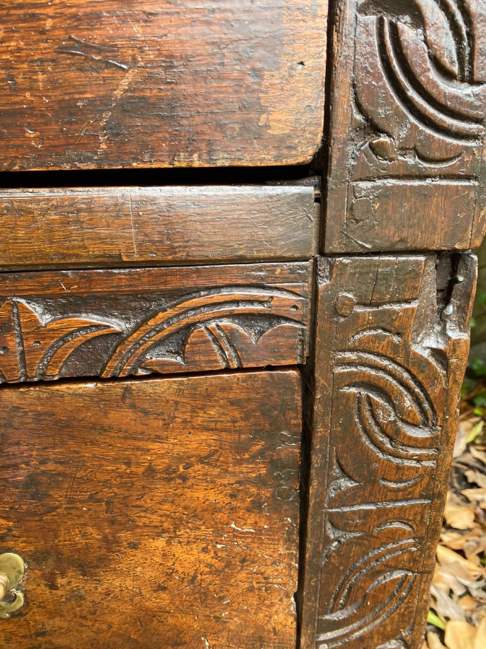 Early Oak Chest of Drawers  View XI