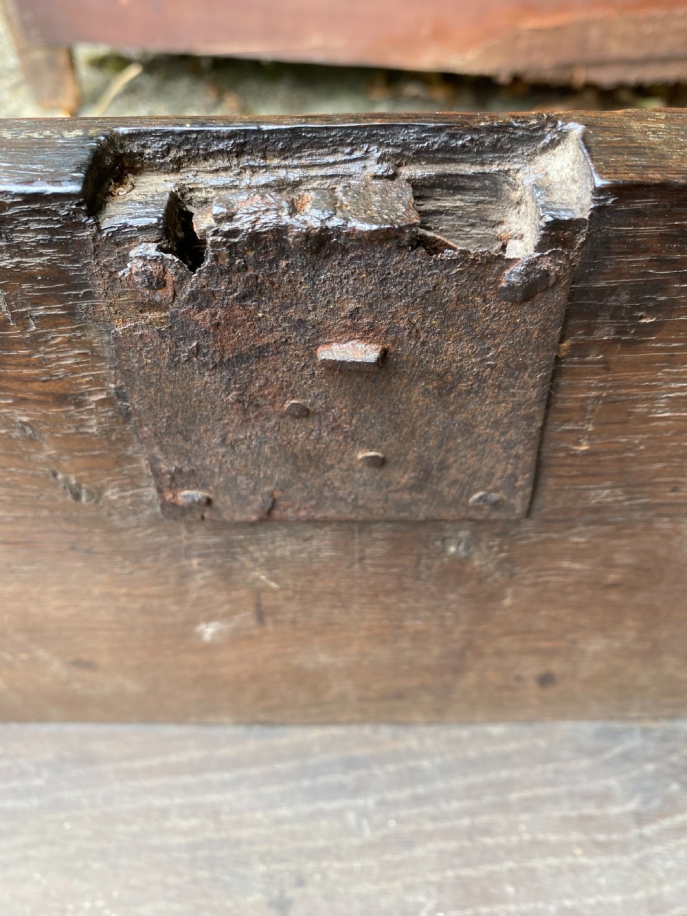 Early Oak Chest of Drawers  View XIV