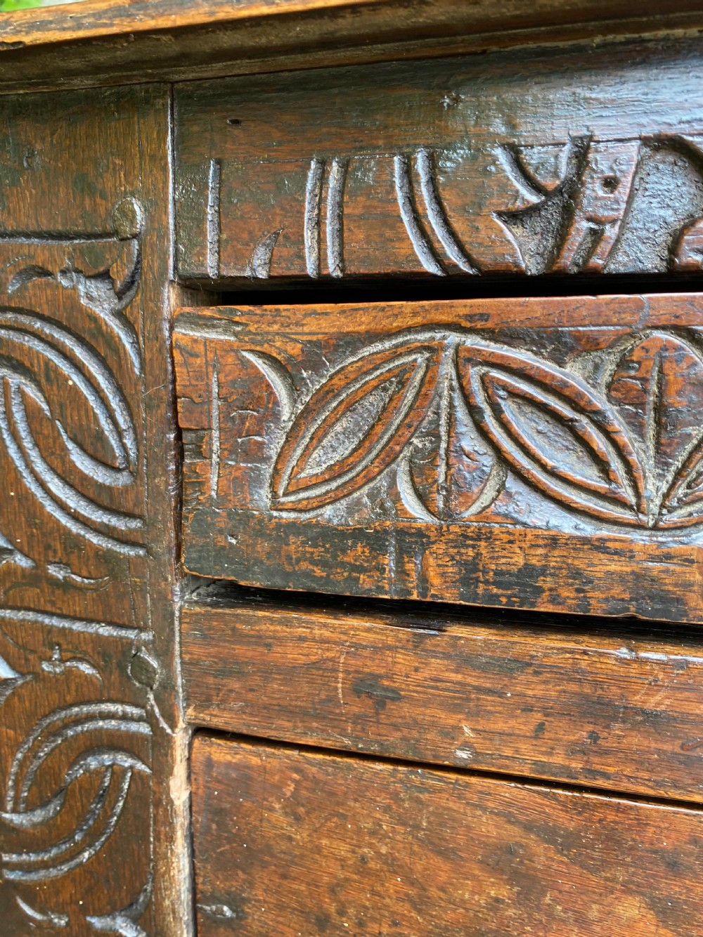 Early Oak Chest of Drawers  View XV