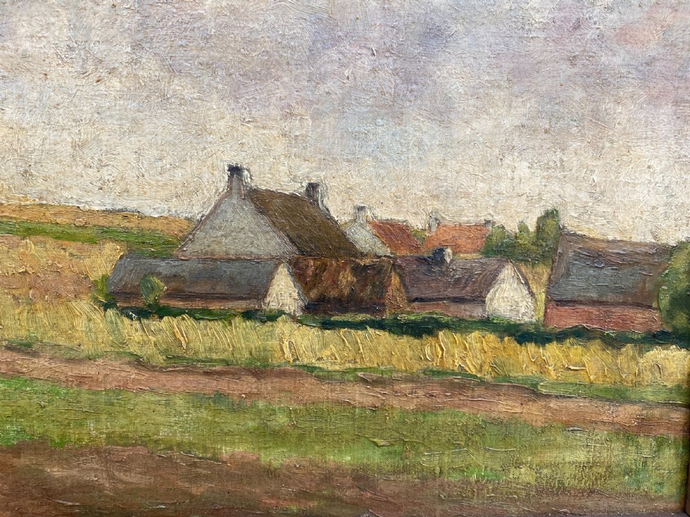 Antique Oil Landscape Painting  View IV