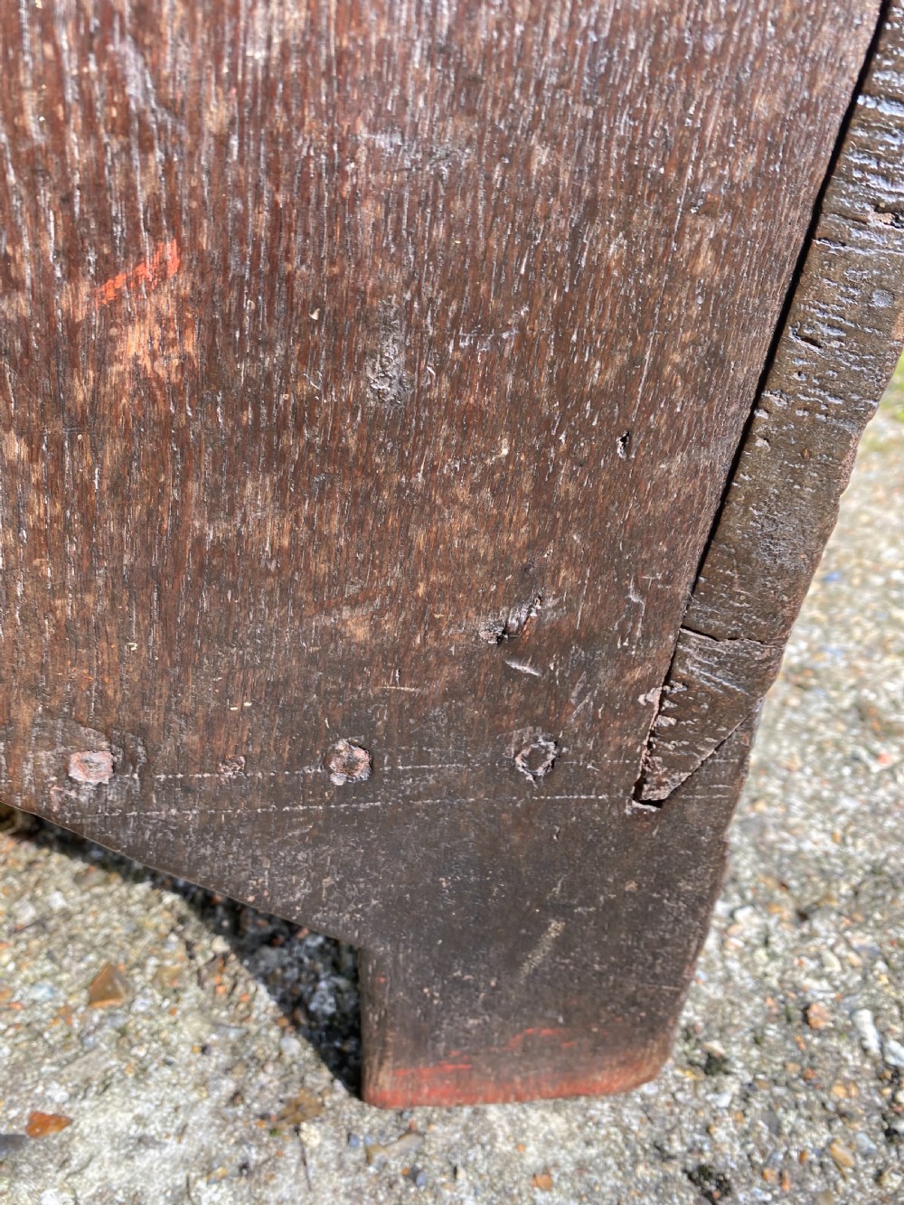 Early Oak Coffer View XV