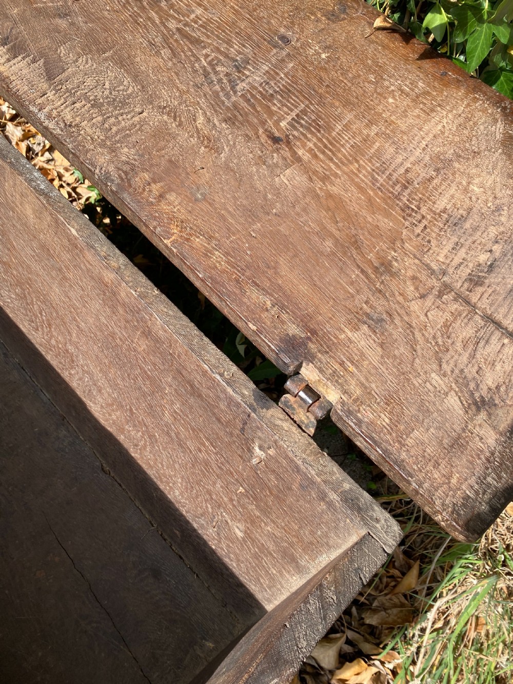 Early Oak Coffer View XVII