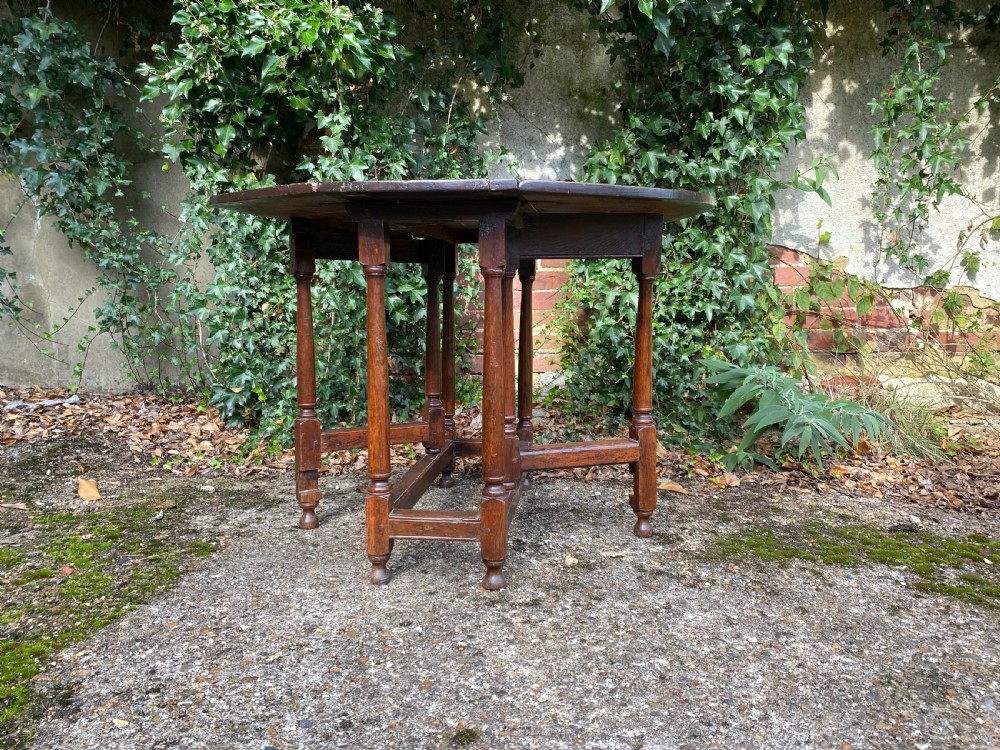 Small Oak Gateleg Table View III