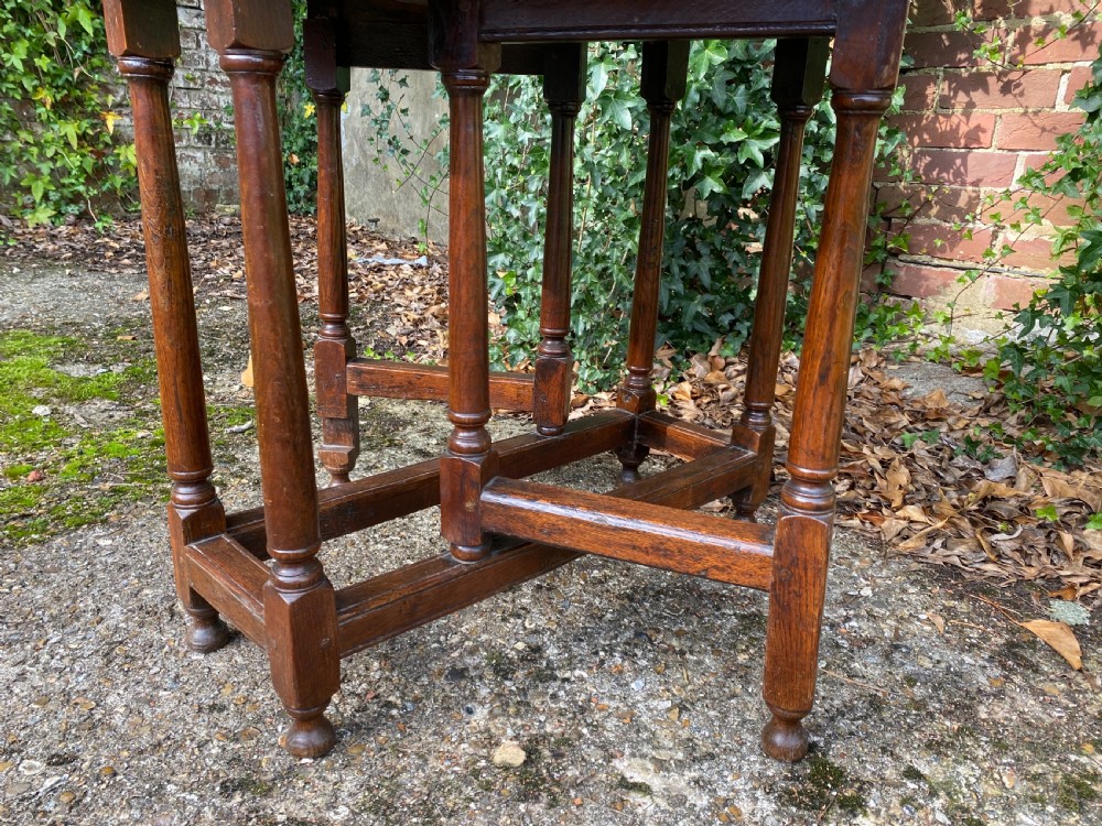 Small Oak Gateleg Table View VI