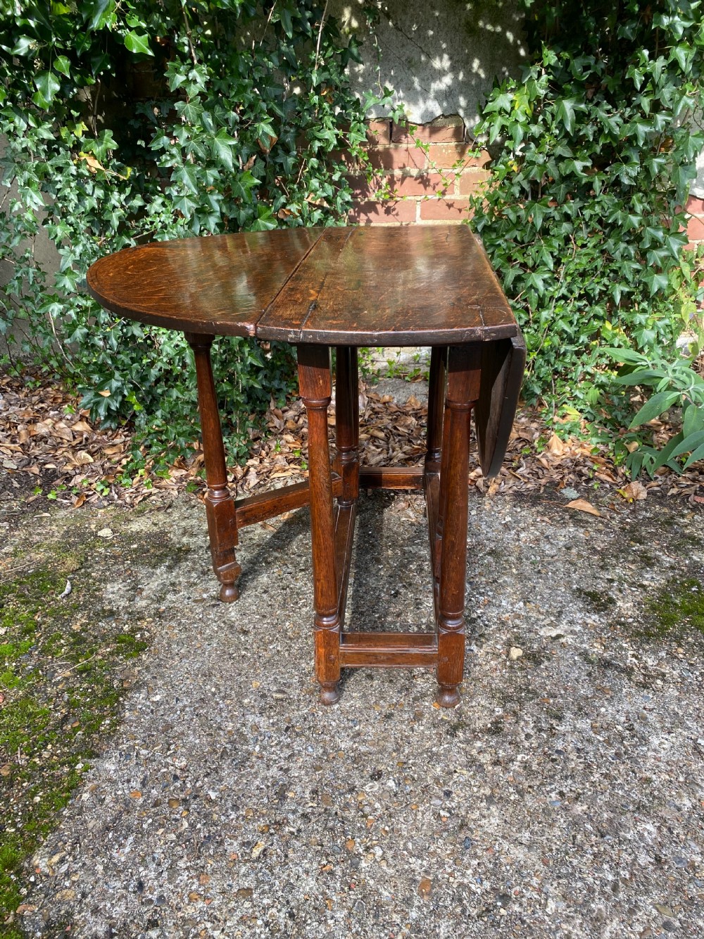 Small Oak Gateleg Table View IX