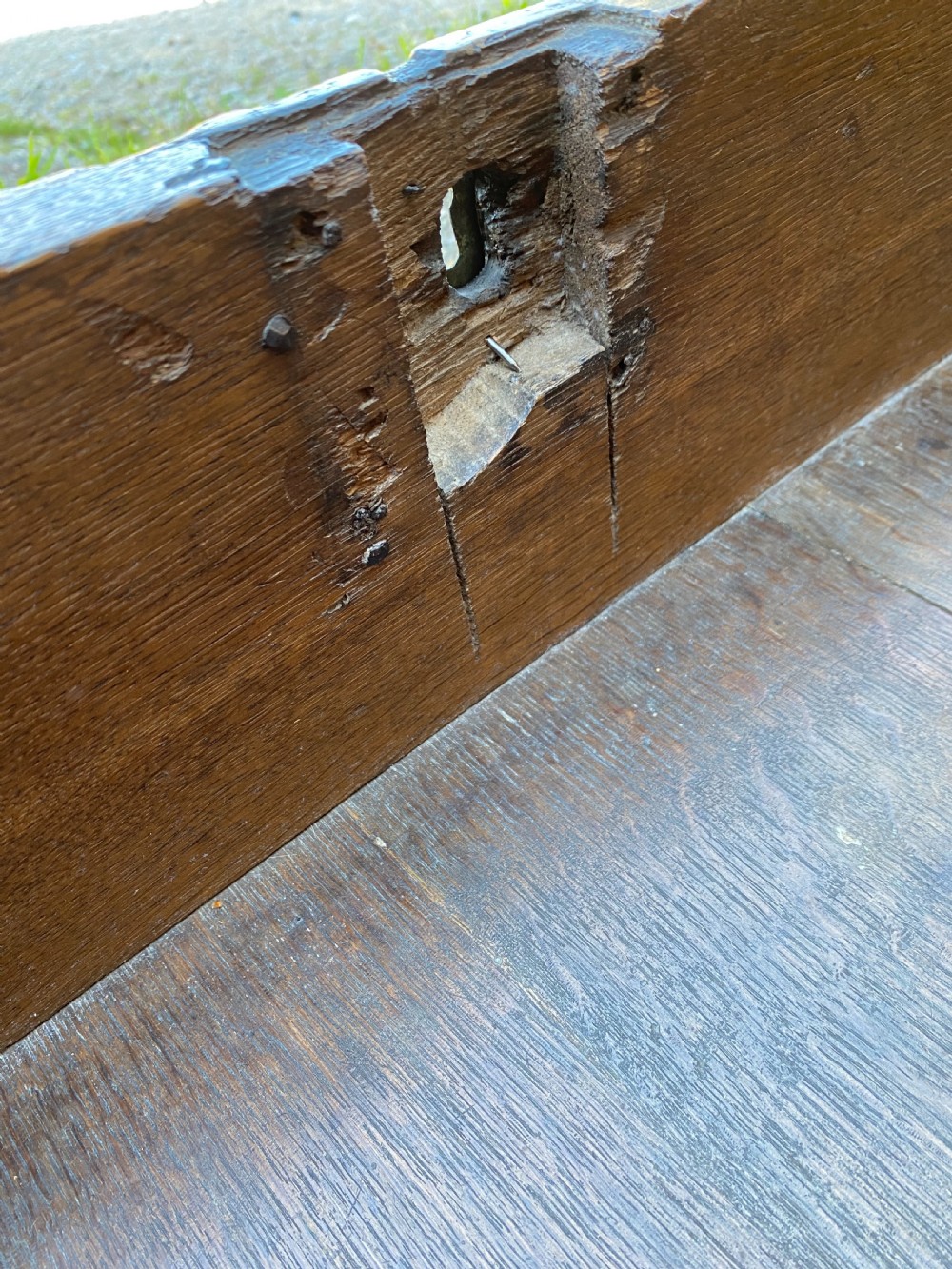 Early Oak Chest of Drawers  View XIII