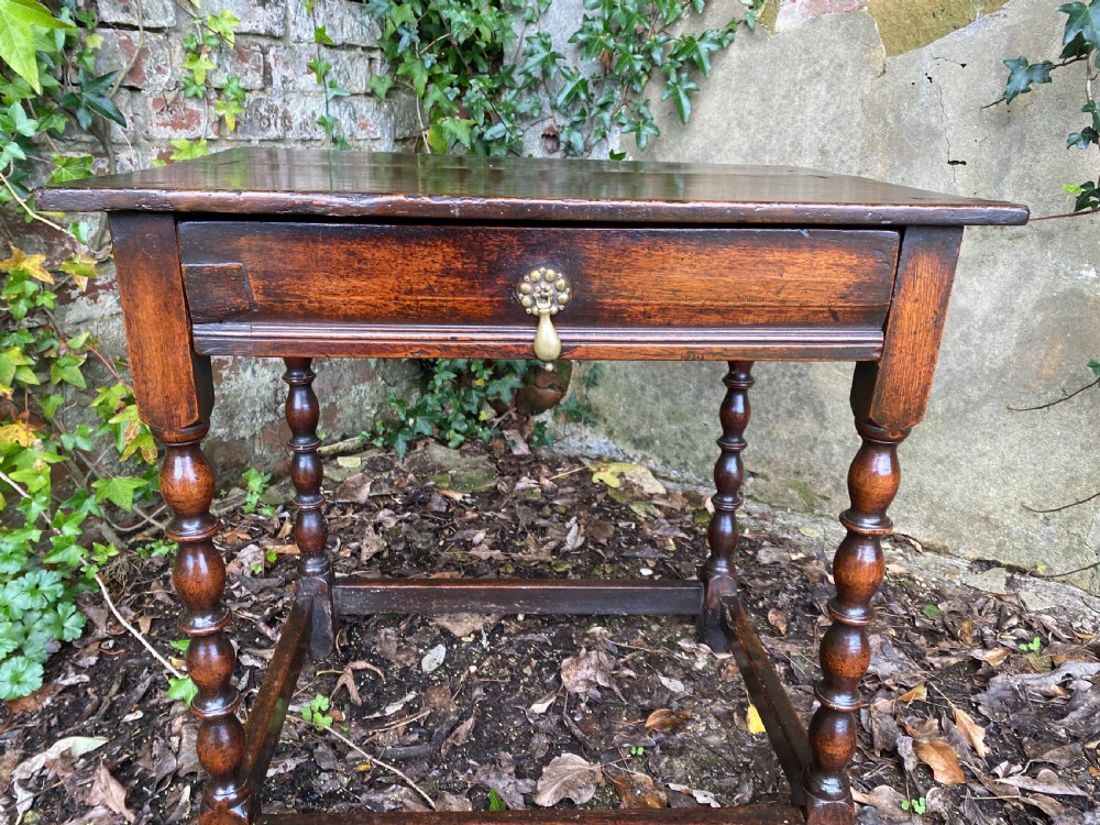 Antique Walnut Table View III