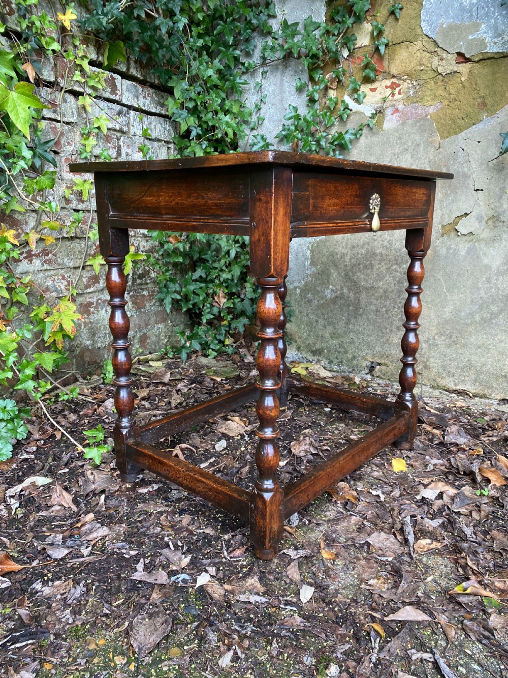 Antique Walnut Table View IV