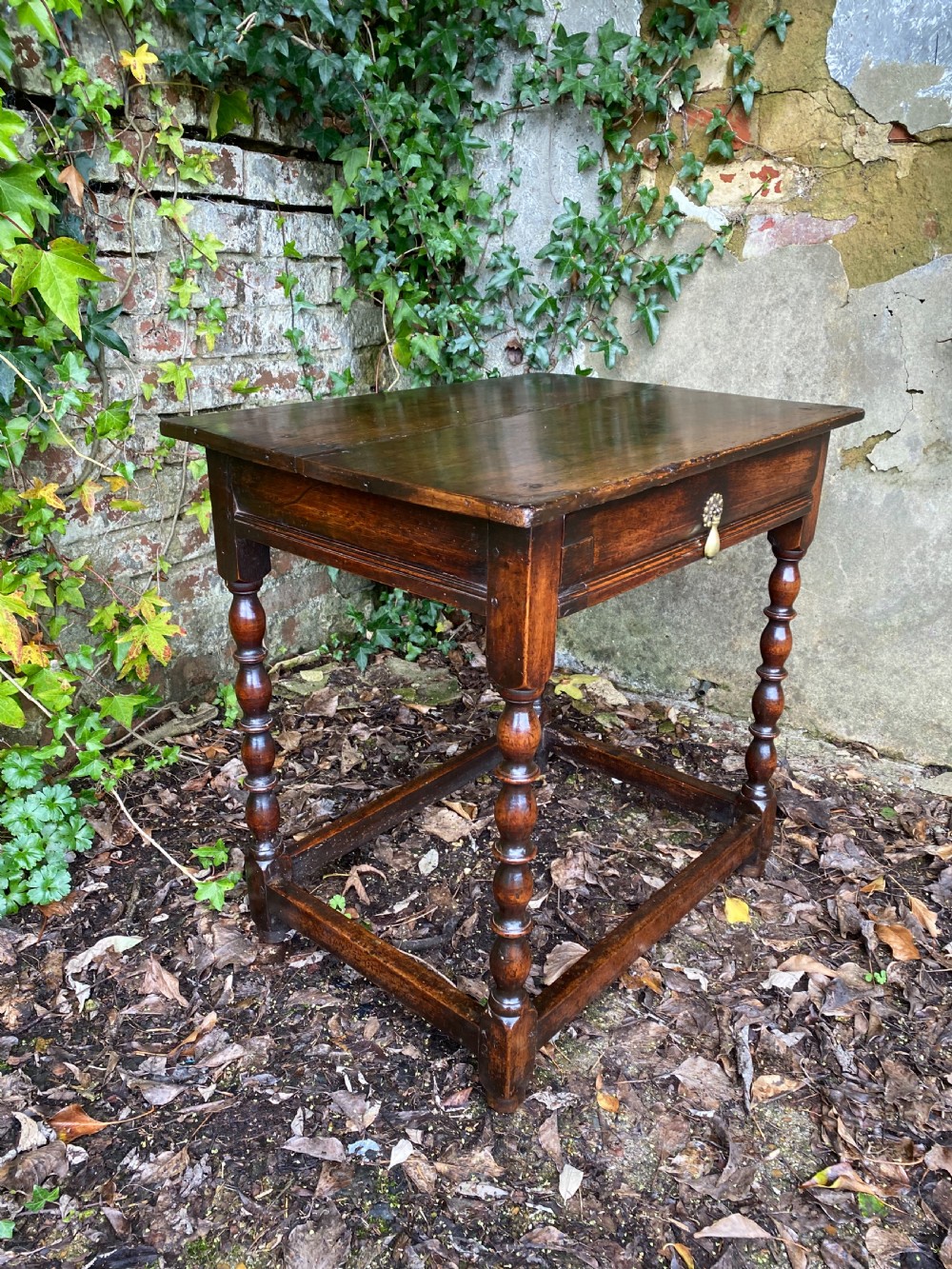 Antique Walnut Table View V