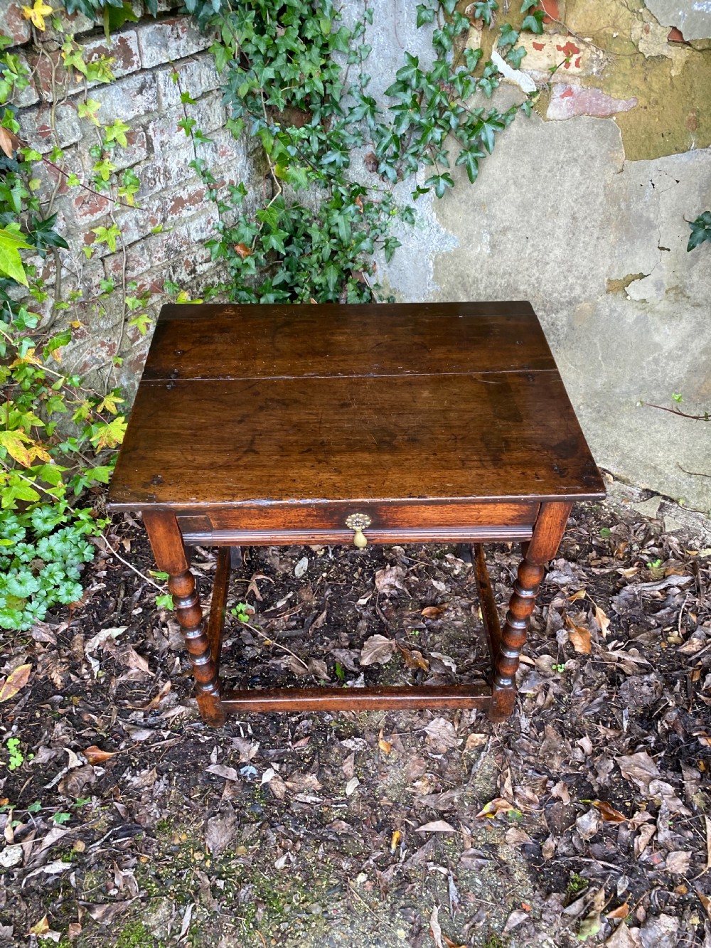 Antique Walnut Table View VI
