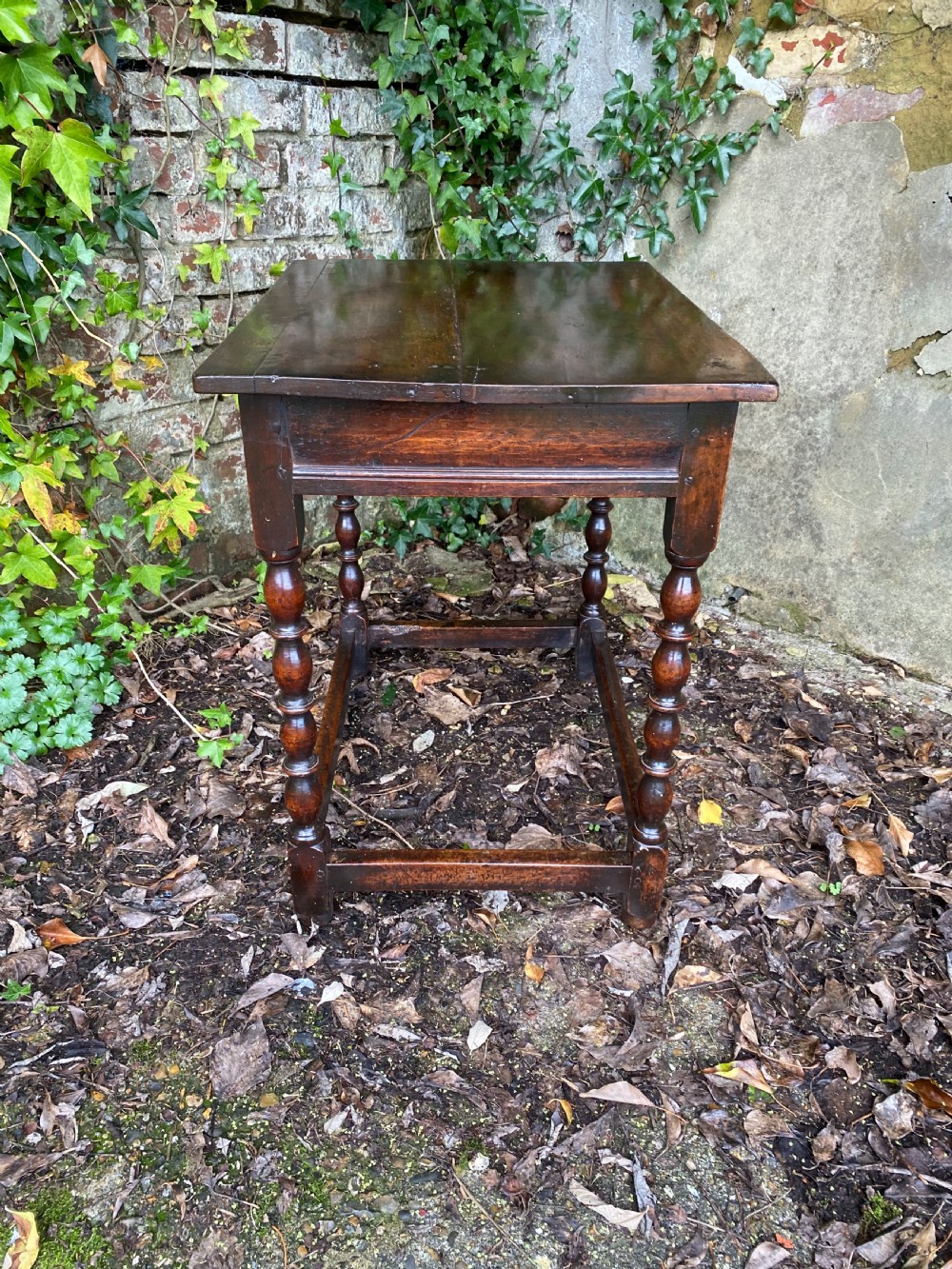Antique Walnut Table View VII