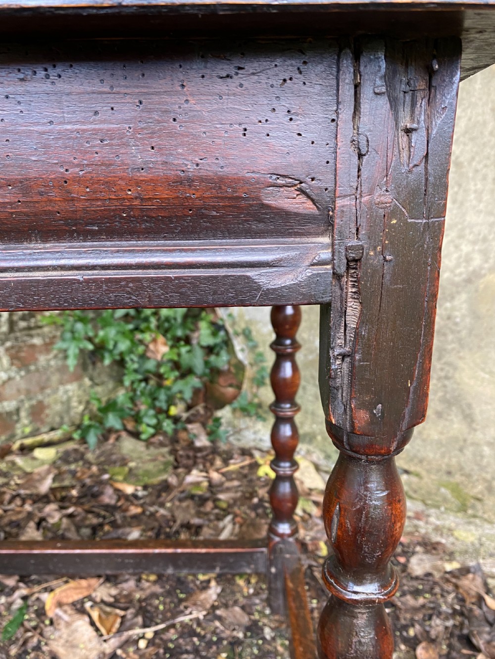 Antique Walnut Table View X