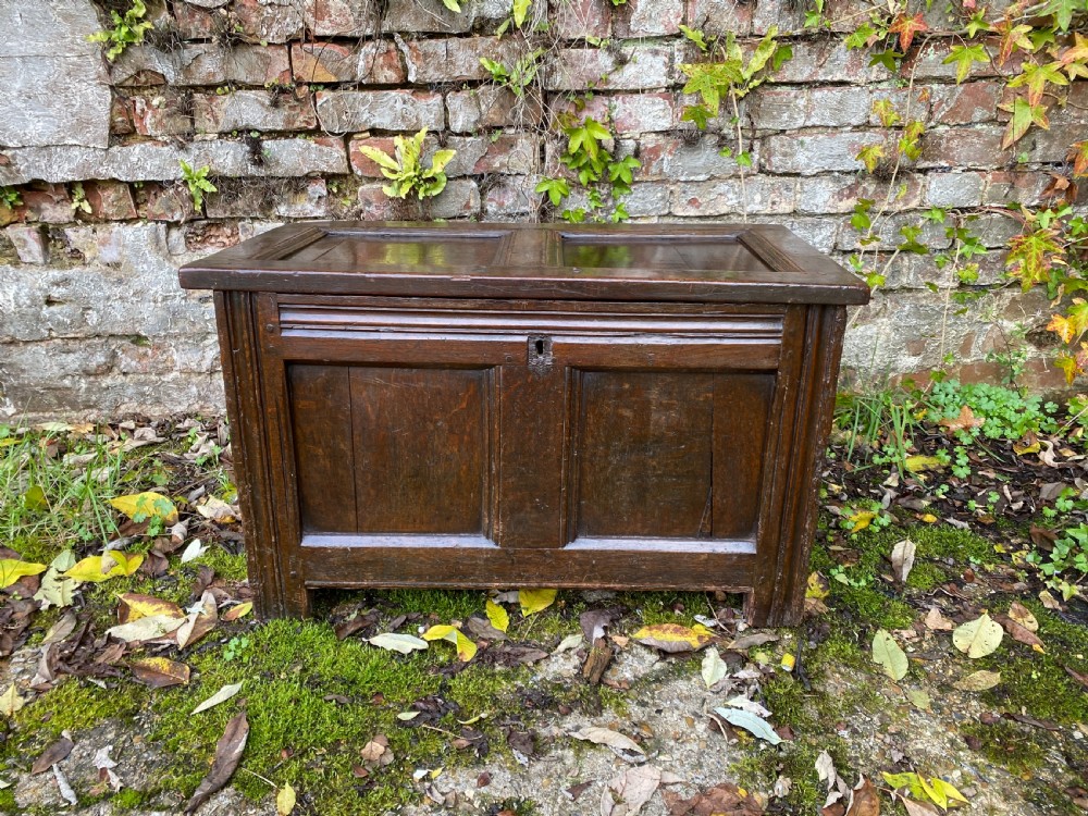 Small Oak Coffer View II