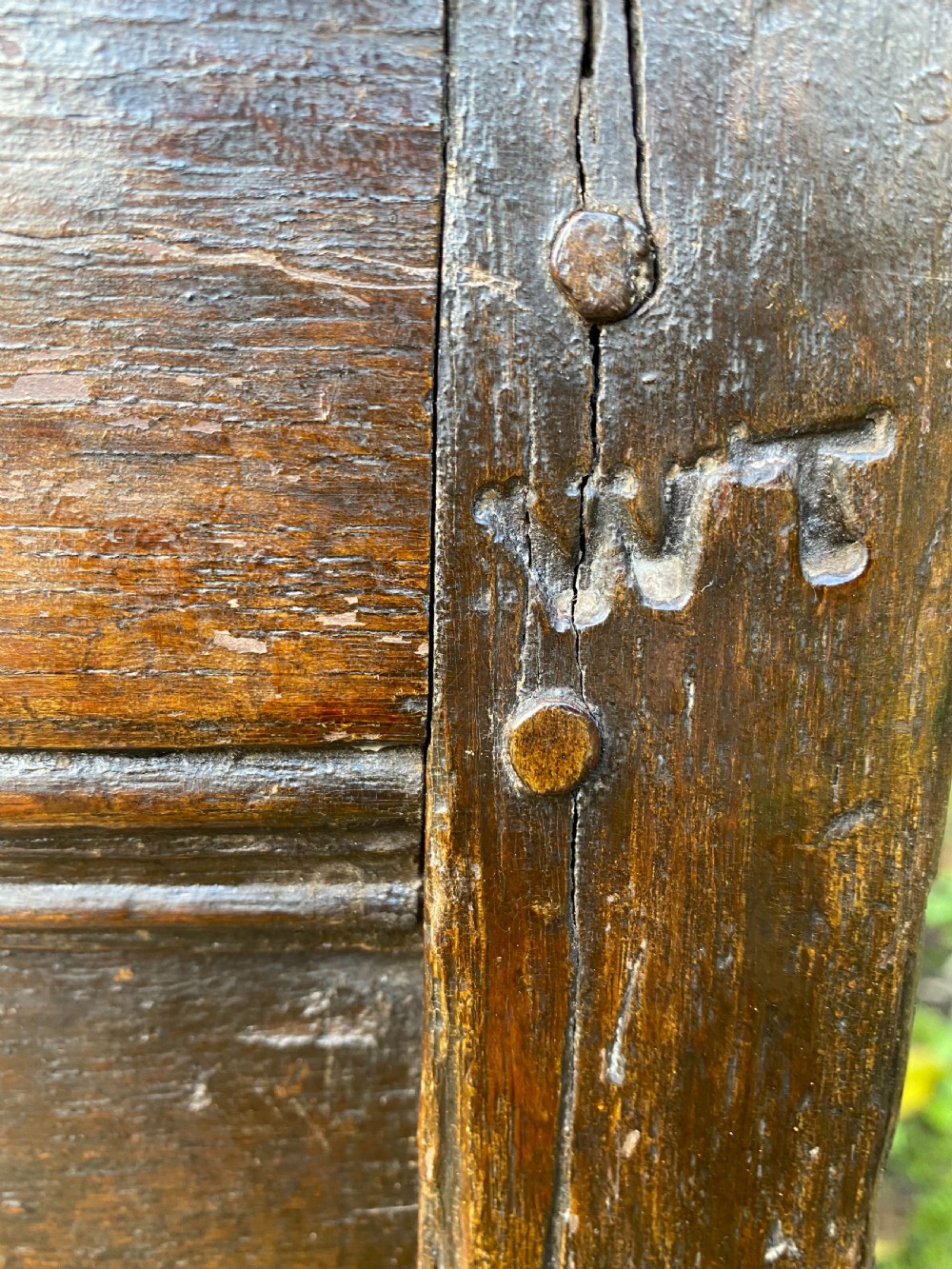 Small Oak Coffer View IX