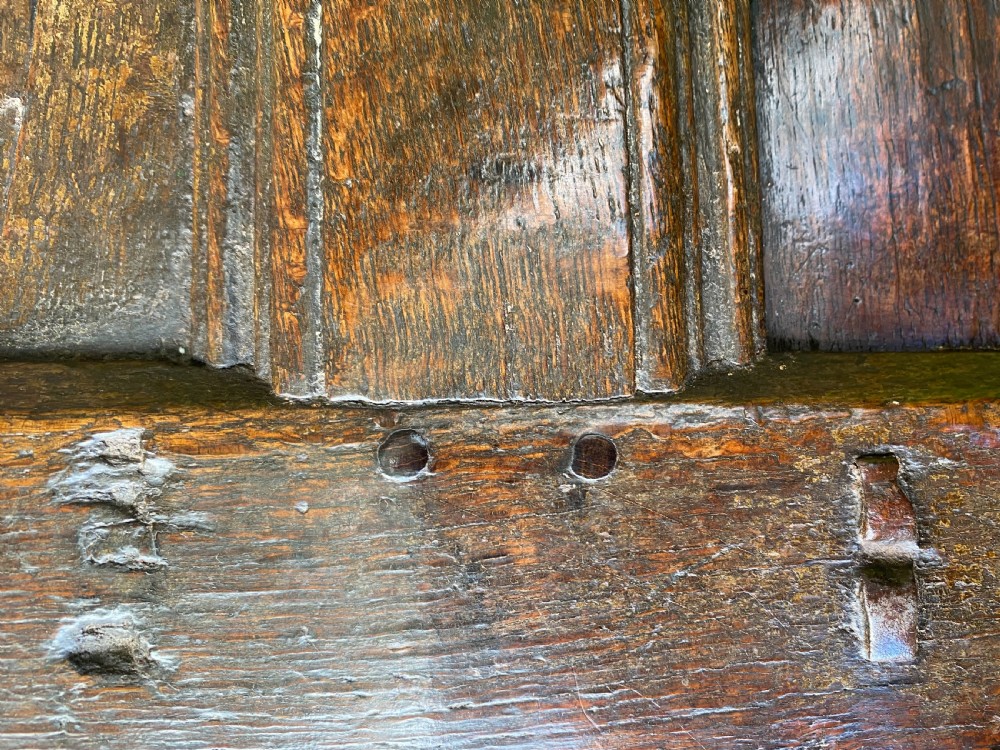 Small Oak Coffer View X