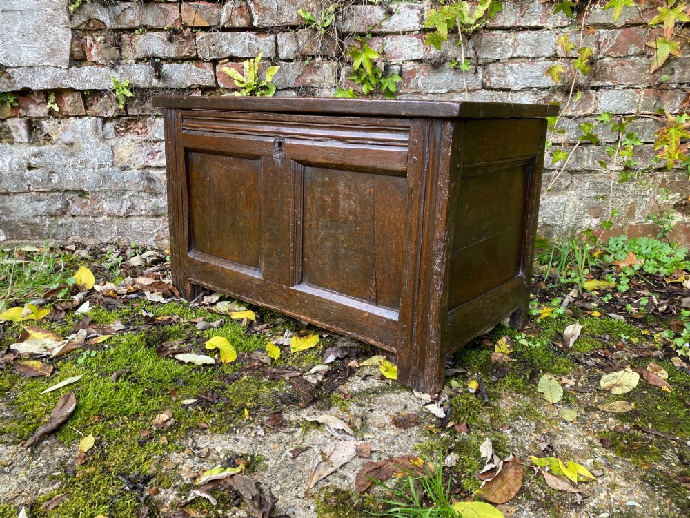 Small Oak Coffer View XIV