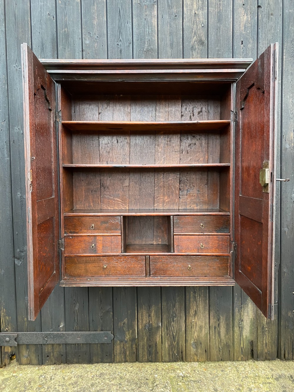 Georgian Wall Cupboard 