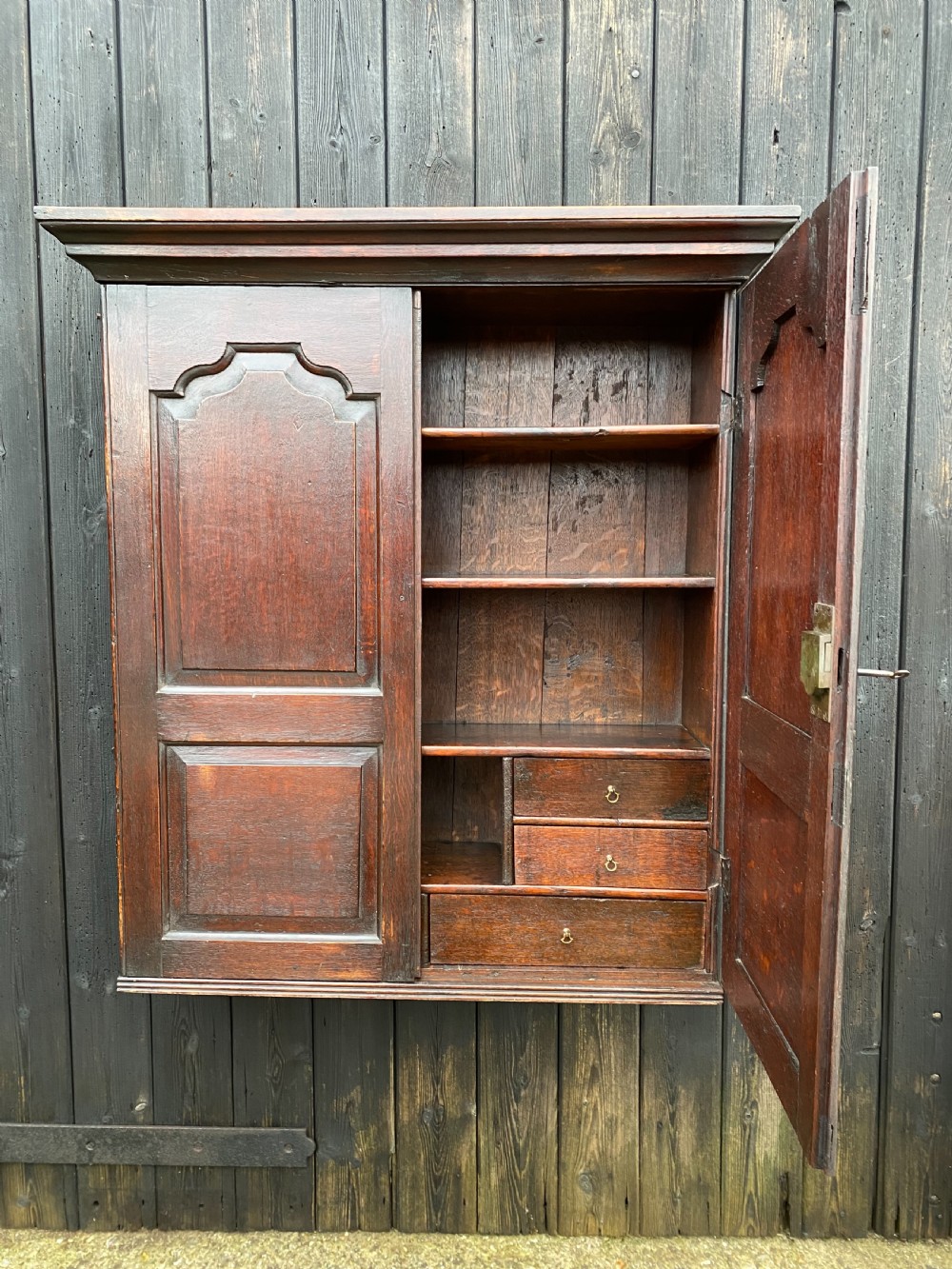 Georgian Wall Cupboard  View XIII