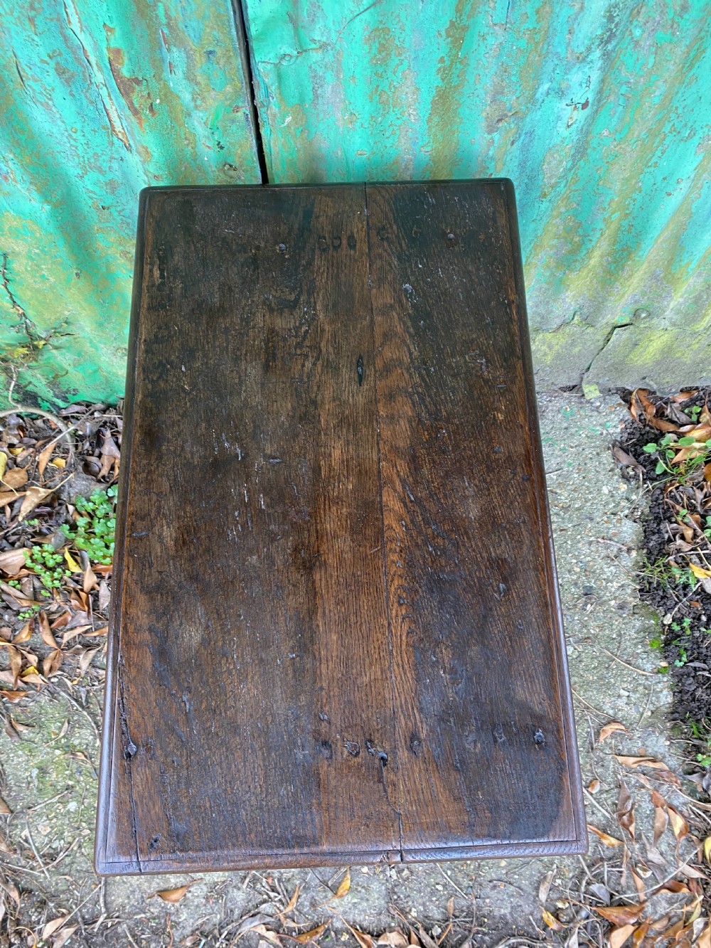 18th century Oak Tavern Table View IX