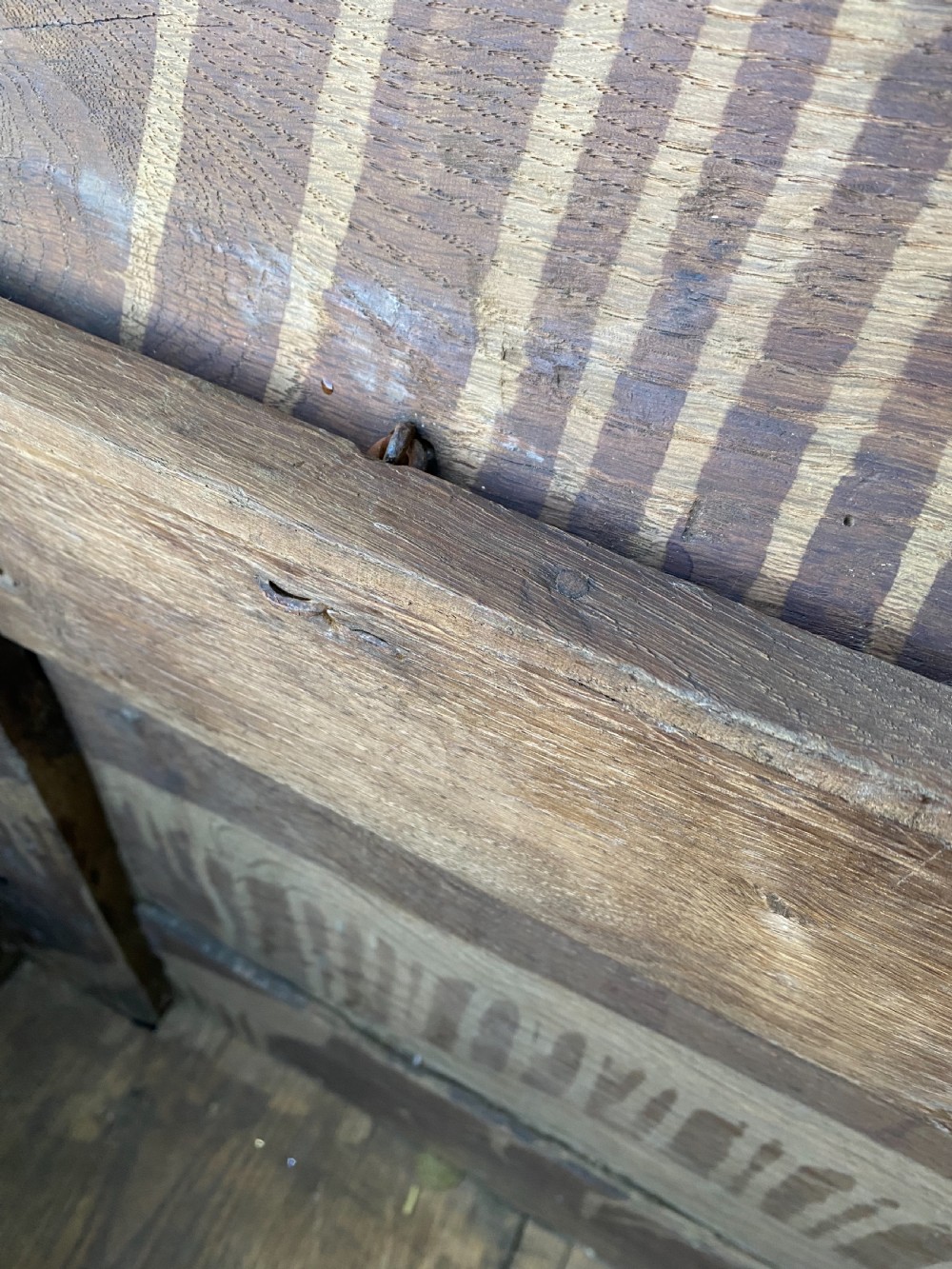 Oak Mule Chest View IX