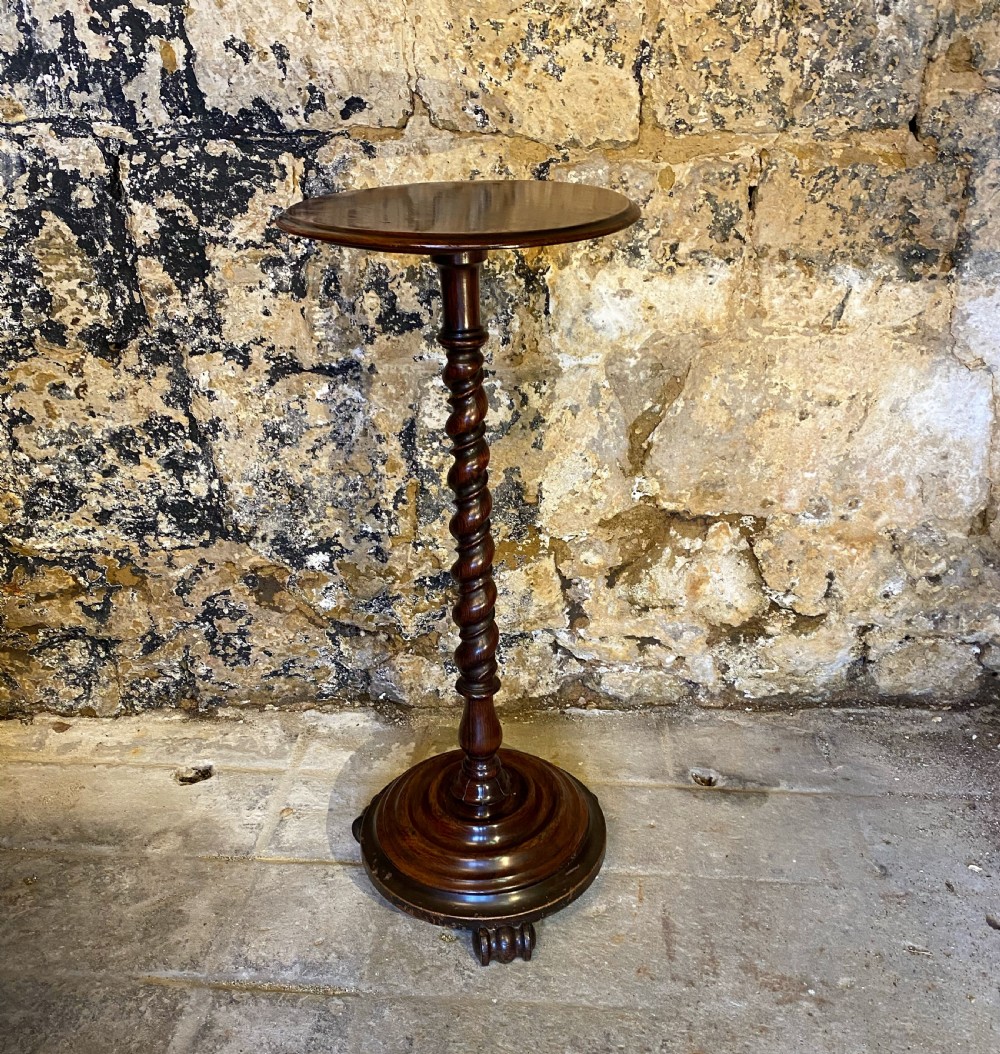 Rosewood Candle Stand Table
