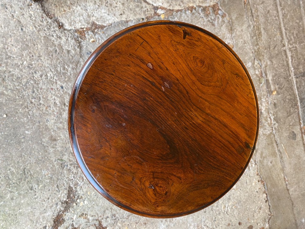 Rosewood Candle Stand Table View III