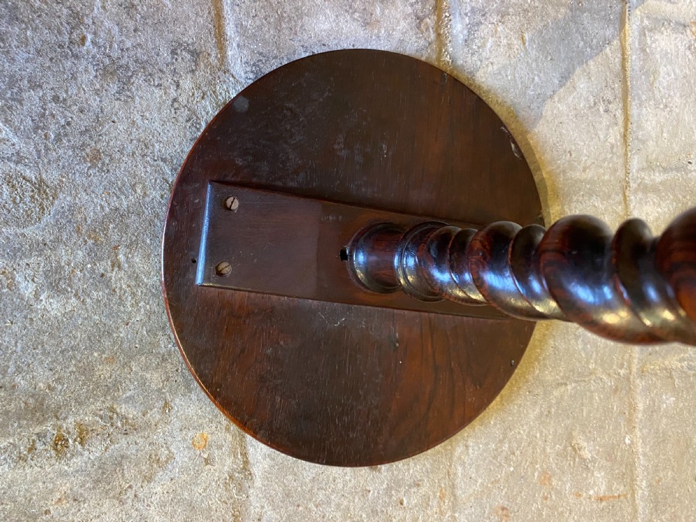 Rosewood Candle Stand Table View VIII