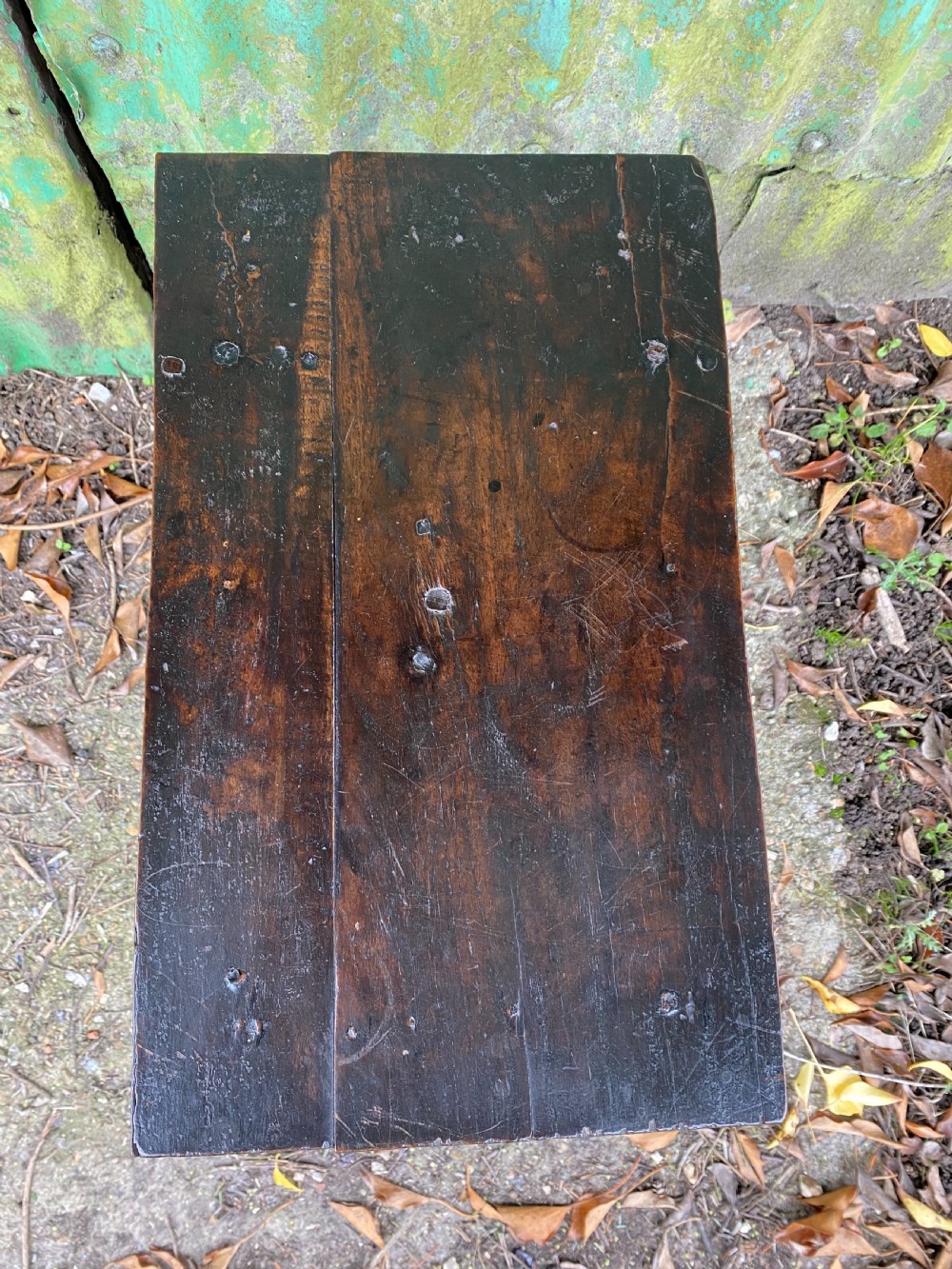 Early Oak Joint Stool  View III
