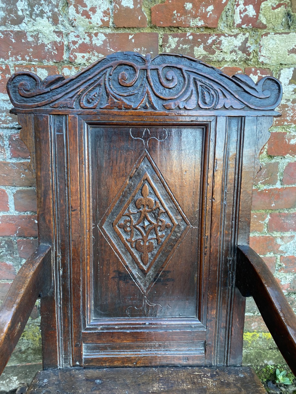Early Oak Wainscot Chair View VI