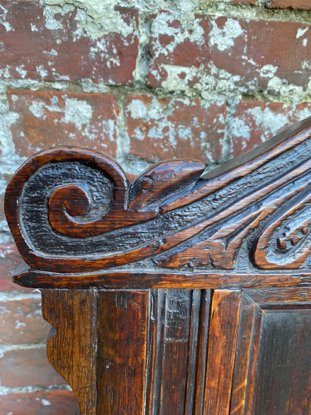 Early Oak Wainscot Chair View VII